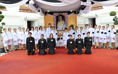 คณะแพทยศาสตร์ มหาวิทยาลัยธรรมศาสตร์ ได้รับพระราชทานพระบรมราชานุญาตให้ร่วมเป็นเจ้าภาพพระพิธีธรรมสวดพระอภิธรรมพระบรมศพ สมเด็จพระนางเจ้าสิริกิติ์ พระบรมราชินีนาถ พระบรมราชชนนีพันปีหลวง