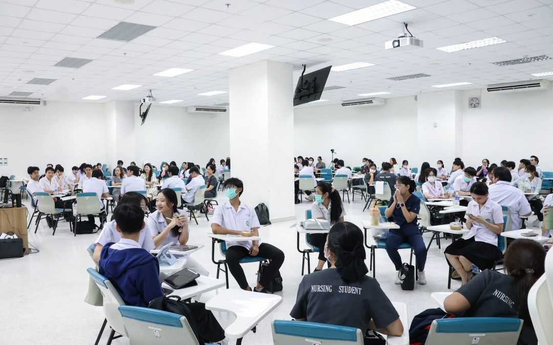 กิจกรรมส่งเสริมการศึกษาแบบสหวิชาชีพ SIM-IPE เปิดพื้นที่เรียนรู้ร่วม 3 วิชาชีพ เตรียมพร้อมสู่การทำงานจริง