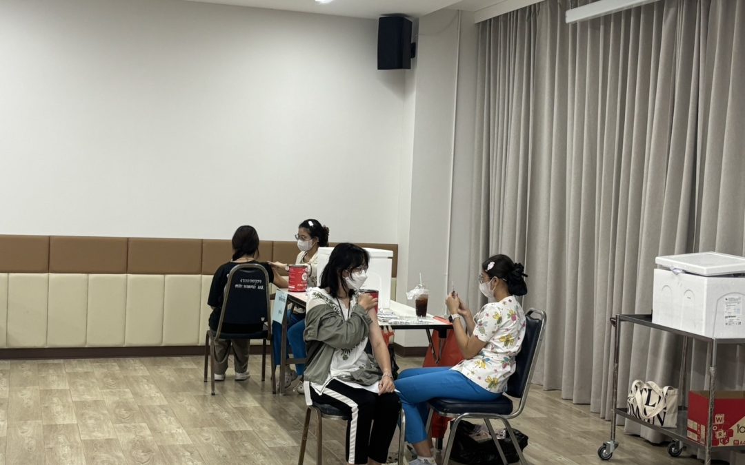 โครงการป้องกันและเสริมสร้างภูมิต้านทานโรคติดเชื้ออย่างต่อเนื่องสำหรับนักศึกษาแพทย์ และแพทย์แผนไทยประยุกต์ และเฝ้าระวัง วัณโรคปอด สำหรับนักศึกษา ชั้นปีที่ 4-6